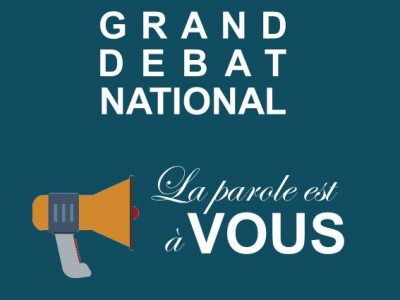 Grand débat national "La parole est à vous"